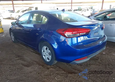 2017 Kia Forte Lx из США, поврежденный, VIN 3KPFK4A73HE109417